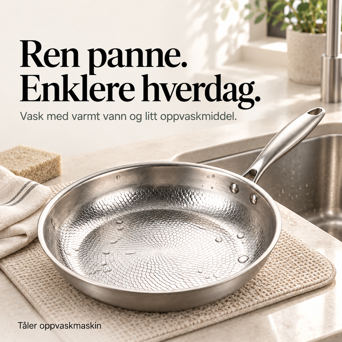 VikingTitan™ – Stekepanne i 100 % ren titan