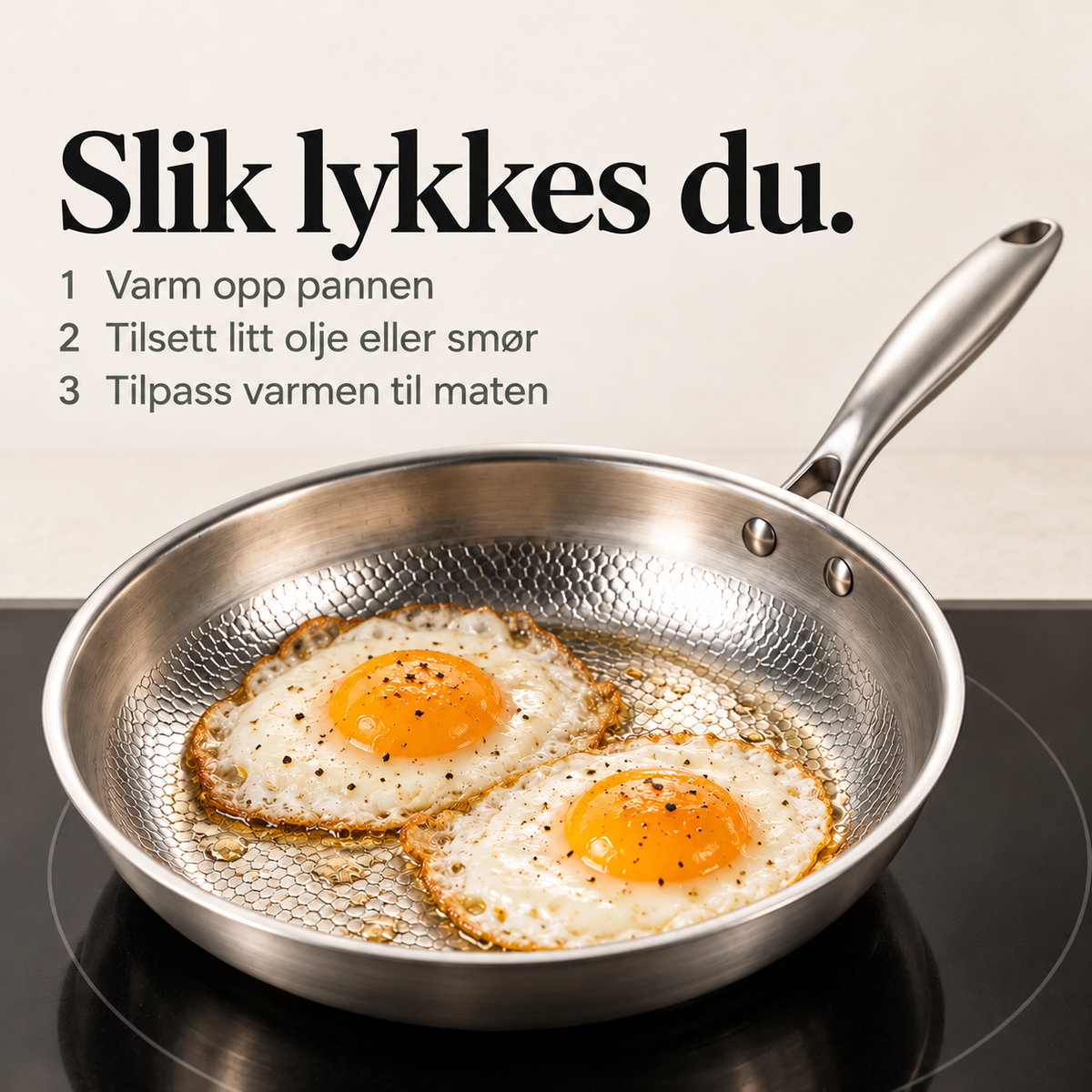 VikingTitan™ – Stekepanne i 100 % ren titan